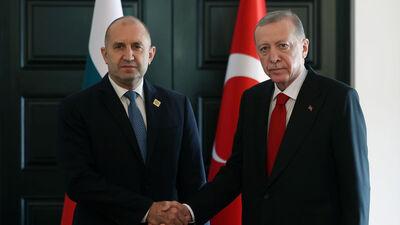 Cumhurbaşkanı Erdoğan, Radev ile görüştü