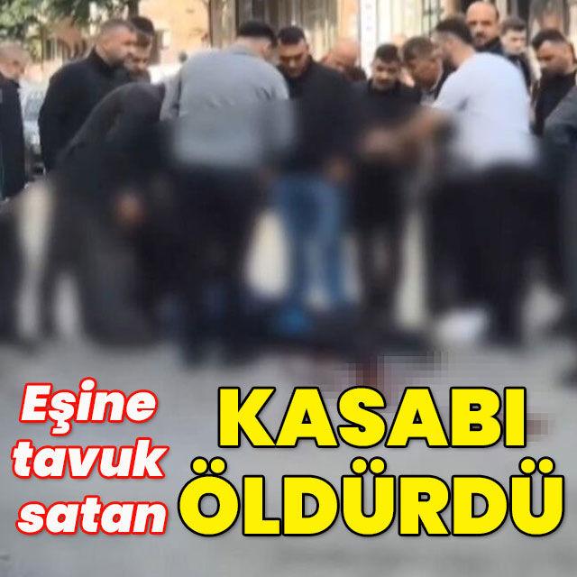 Eşine tavuk satan kasabı öldürdü