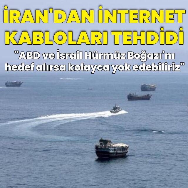 İran'dan internet kabloları tehdidi