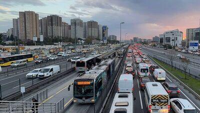 İstanbul'da trafik yüzde 83'e ulaştı