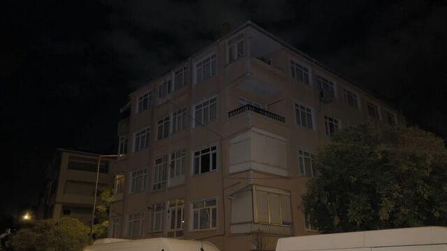 Eyüpsultan'da 5 katlı bina tahliye edildi