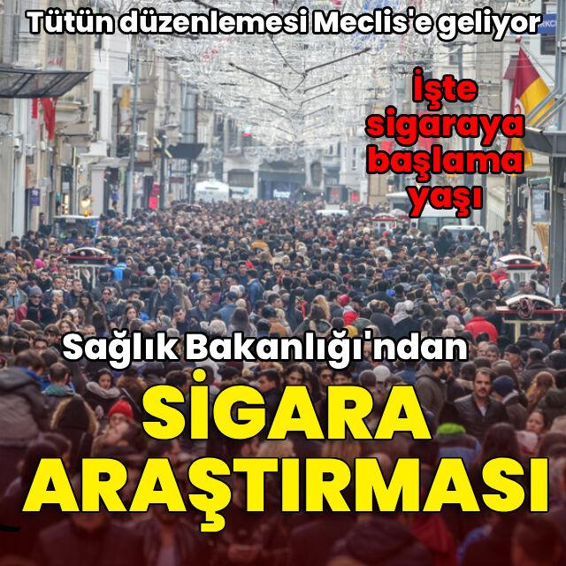 Tütün düzenlemesi Meclis'e geliyor