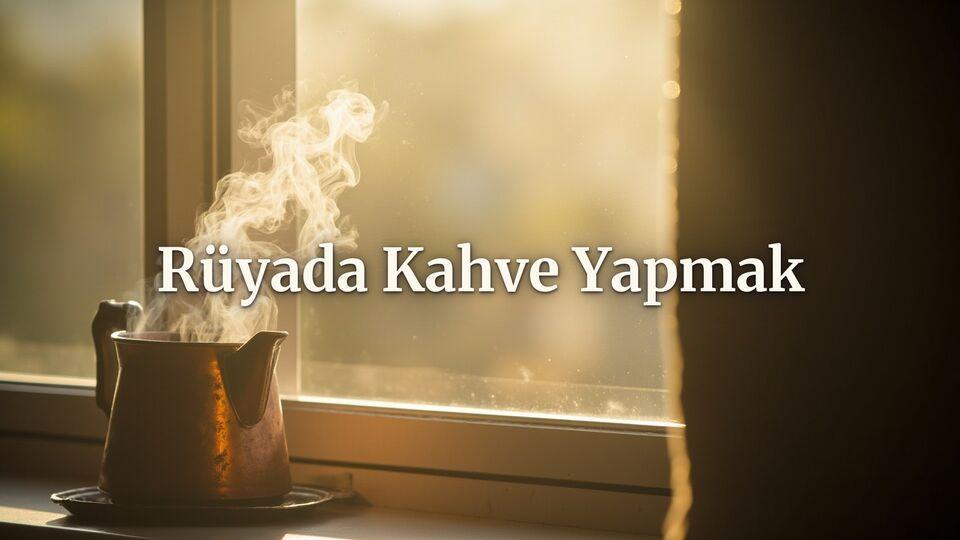 Rüyada kahve yapmak ne anlama gelir?