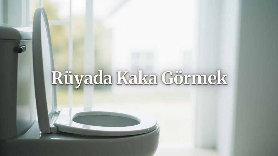 Rüyada kaka görmek ne anlama gelir?