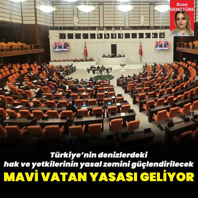 Mavi Vatan Yasası geliyor