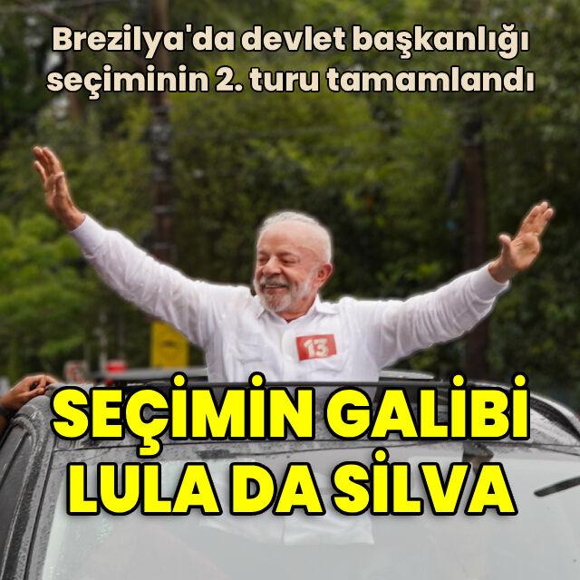 Brezilya'da seçimin galibi Lula da Silva