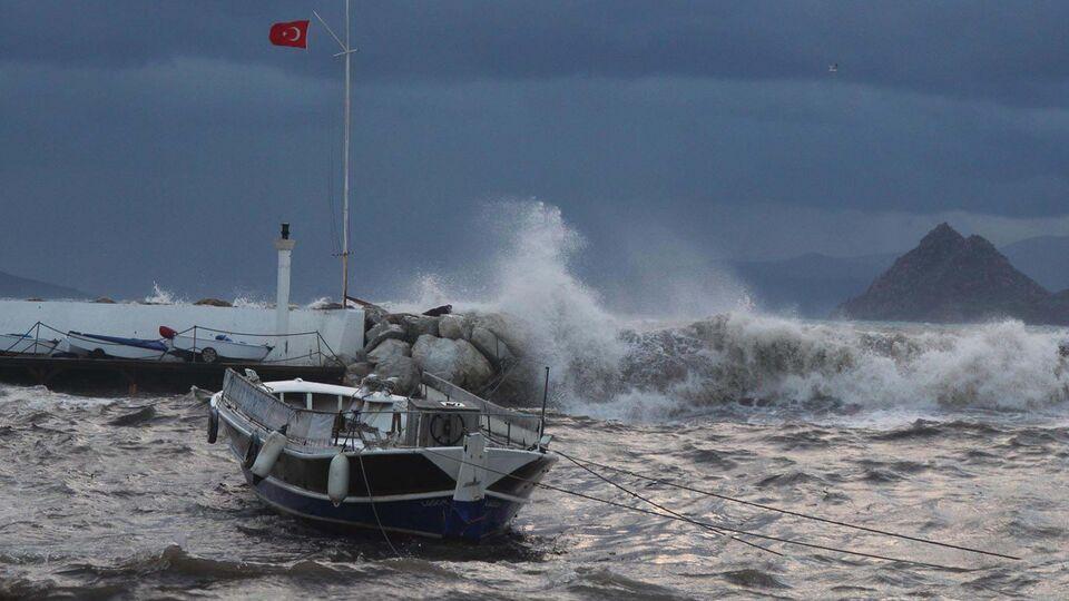 Datça'da eğitime yarım gün ara