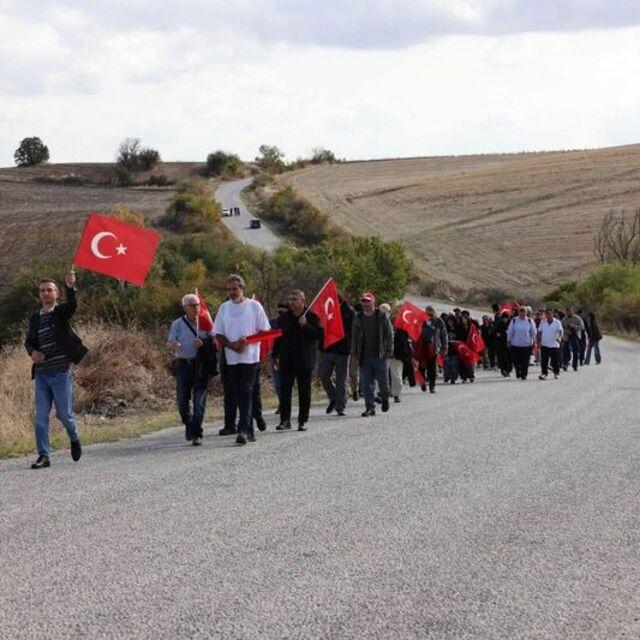 Sırpsındığı Zaferi için anma yürüyüşü