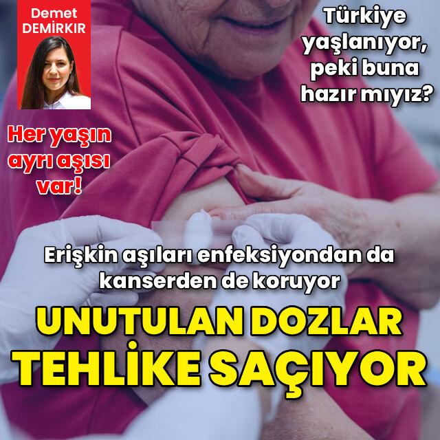 Erişkin aşılama enfeksiyondan da kanserden de koruyor