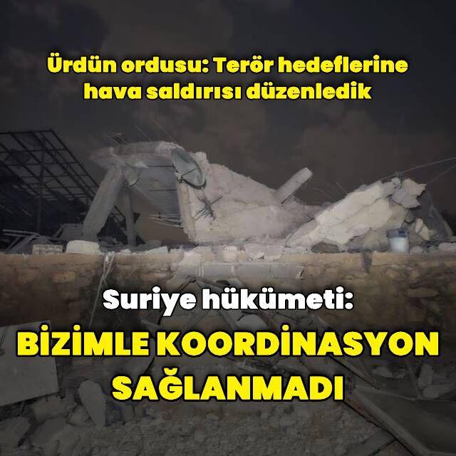 Ürdün'den Kerek'teki saldırıya misilleme