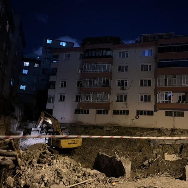 Bahçelievler'de 2 bina tahliye edildi