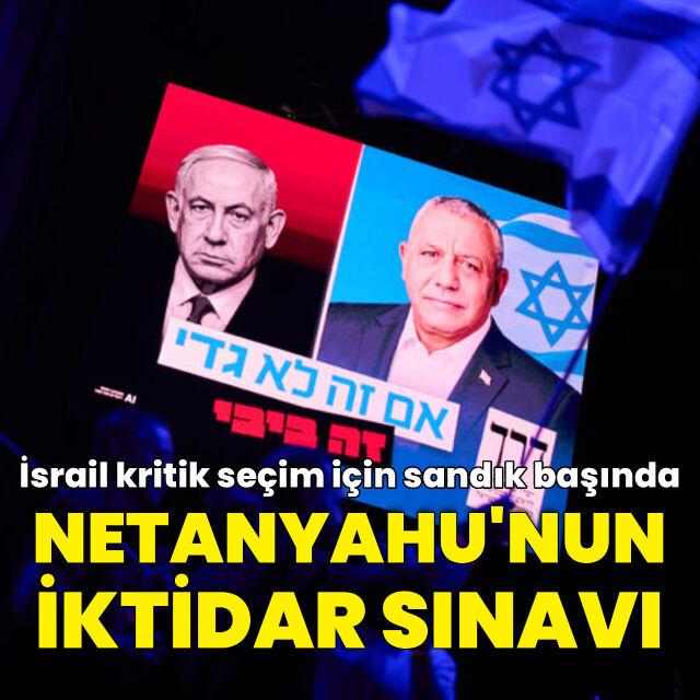 İsrail'de kritik seçim