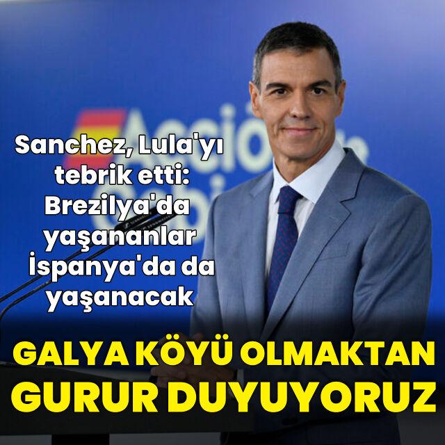 Sanchez: Avrupa'nın Galya köyü olmaktan gurur duyuyoruz