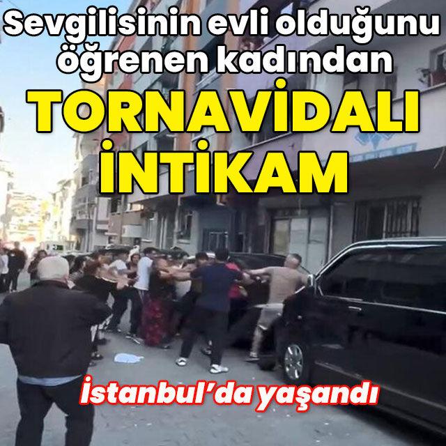 Sevgilisinin evli olduğunu öğrenen kadından tornavidalı intikam