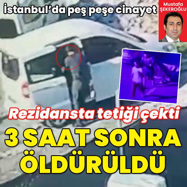 Rezidansta tetiği çekti 3 saat sonra öldürüldü