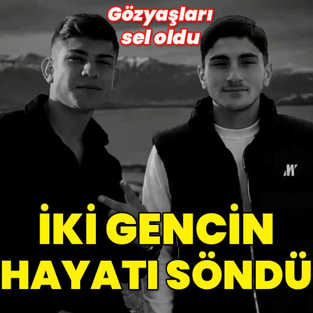 İki gencin hayatı söndü