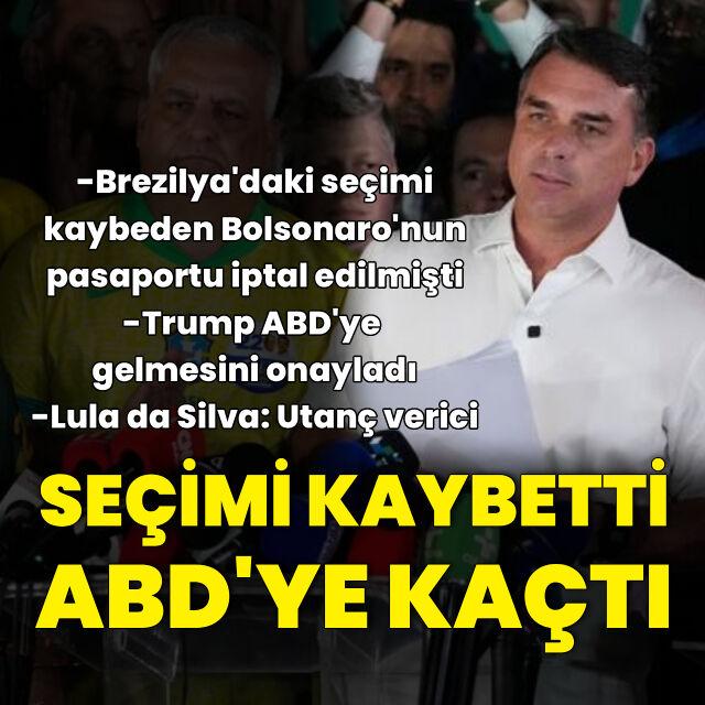 Seçimi kaybetti ABD'ye kaçtı