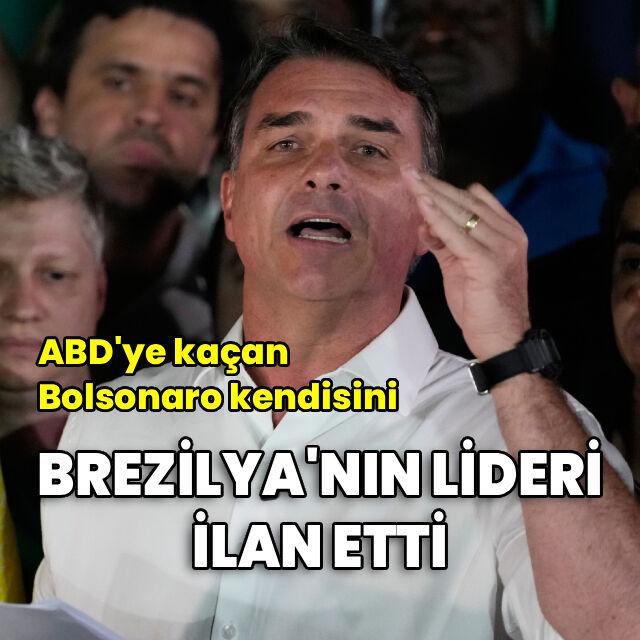 Kaçtığı ABD'de kendisini "Brezilya'nın lideri" ilan etti