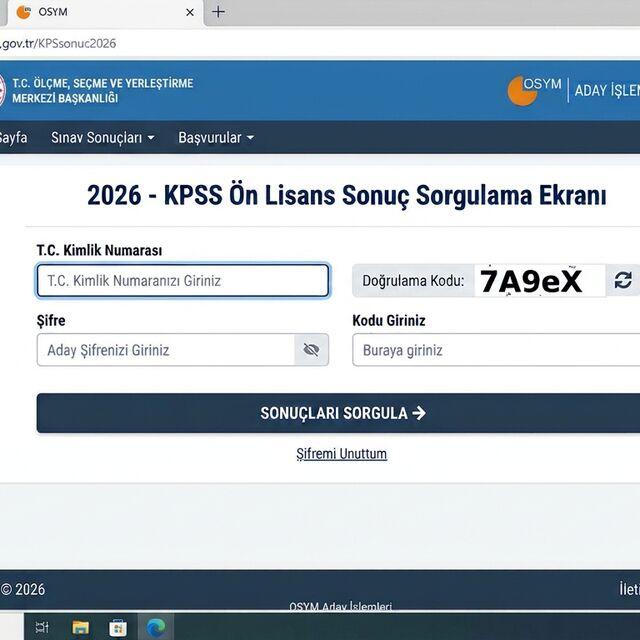 Gözler KPSS sonuçlarında!