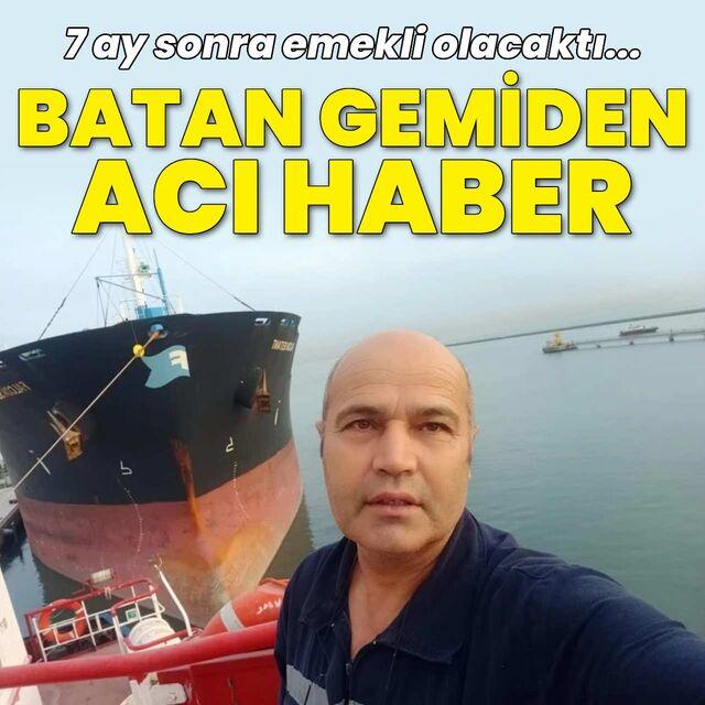 Batan gemide acı haber: 2'nci kaptan bulundu