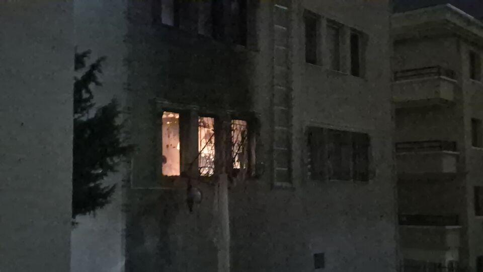 Ankara'da doğalgaz patlaması paniği