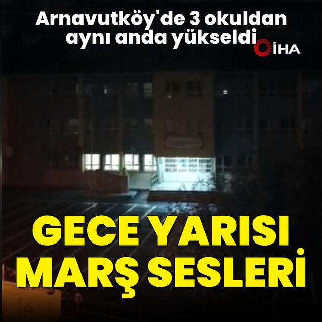 Gece yarısı korkutan sesler! 3 okuldan birden...