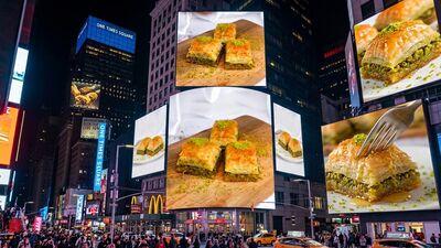 New York'un "Baklava Adam"ı zirvede