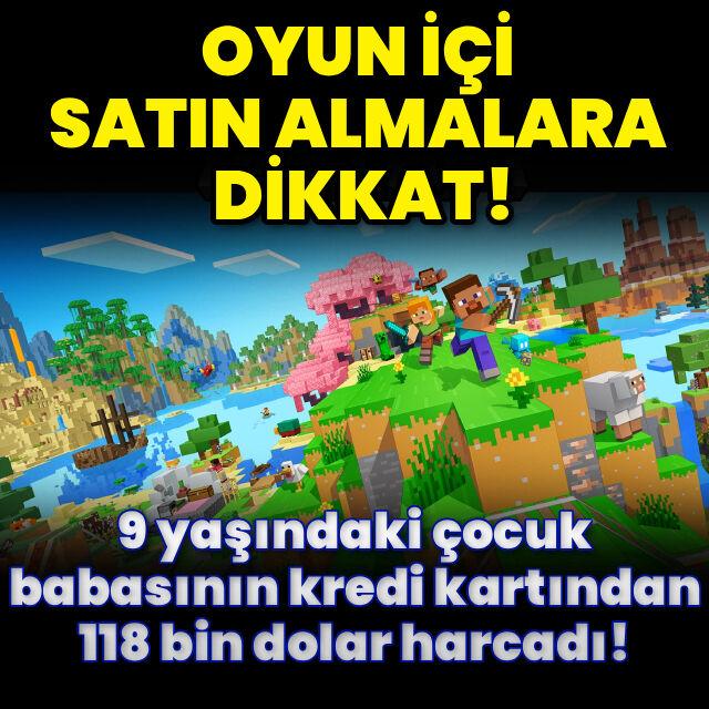 Oyun içi satın almalara dikkat!