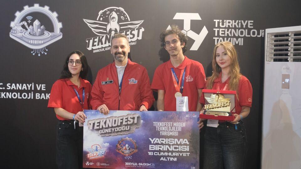 TEKNOFEST'te maden teknolojileri yarıştı