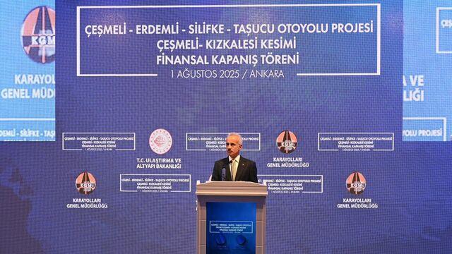 "Çeşmeli-Kızkalesi Otoyolu 19 Ekim'de trafiğe açılacak"