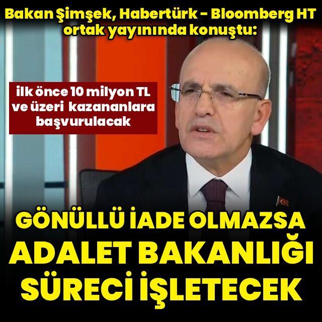 "Gönüllü iade olmazsa Adalet Bakanlığı süreci işletecek"
