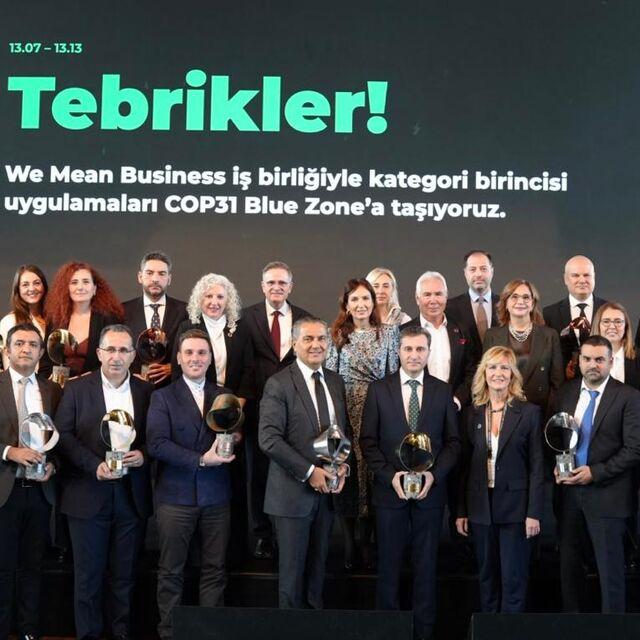 'COP31 Sürdürülebilir Dönüşüm Ödülleri' sahiplerini buldu