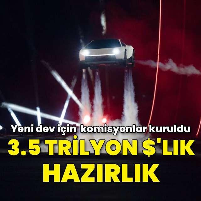 3.5 trilyon dolarlık hazırlık