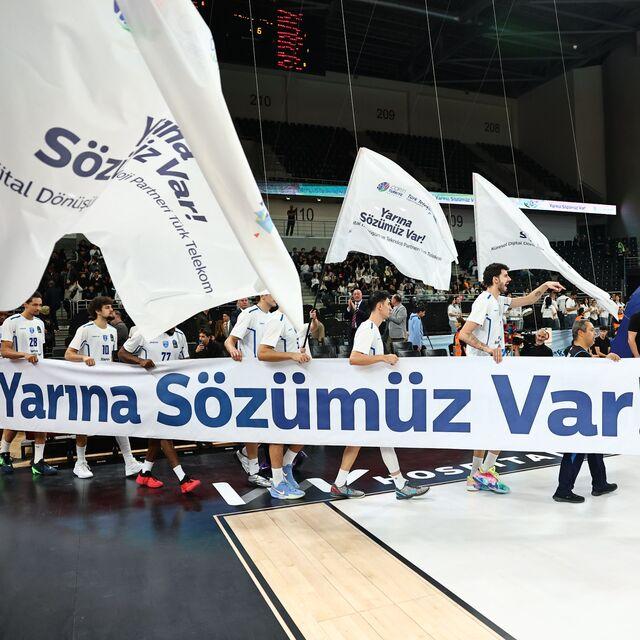 Türk Telekom COP31 mesajını basketbol sahnesine taşıdı