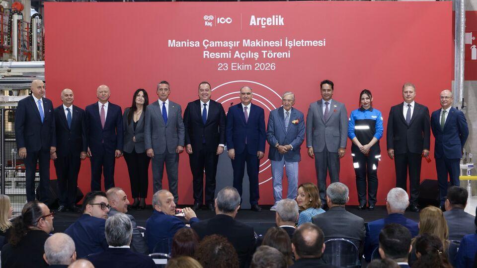 Arçelik 200 milyon Euro yatırımla yeni fabrikasını açtı