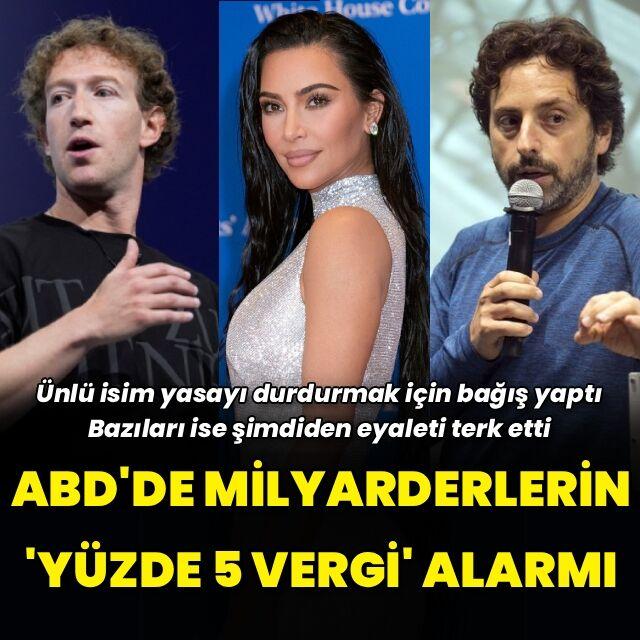 ABD'de milyarderlerin 'yüzde 5' vergi alarmı