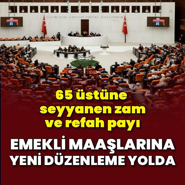 "65 yaş üstü emeklilere daha fazla zam yapılabilir"