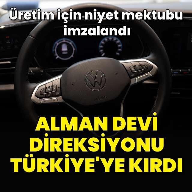 Alman devi Türkiye'de üretimi değerlendirecek