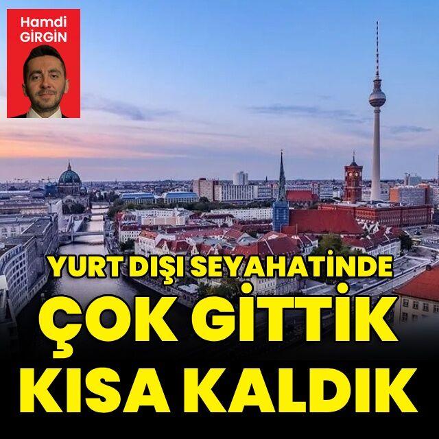 Yurt dışı seyahatlerinde hem zirve hem dip