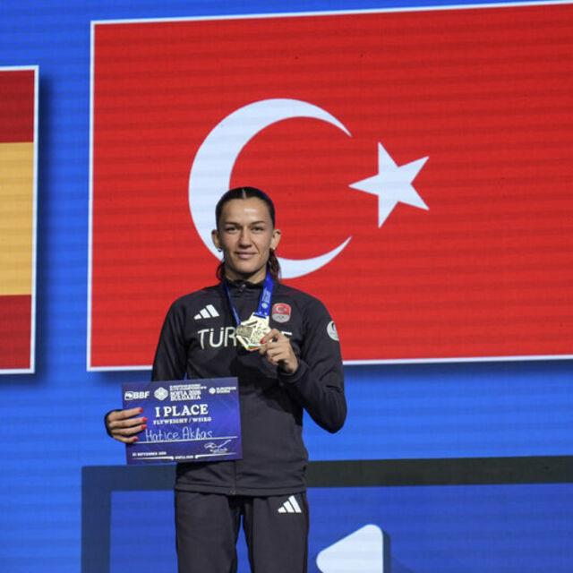 "Madalyamı babama armağan etmek istiyorum"