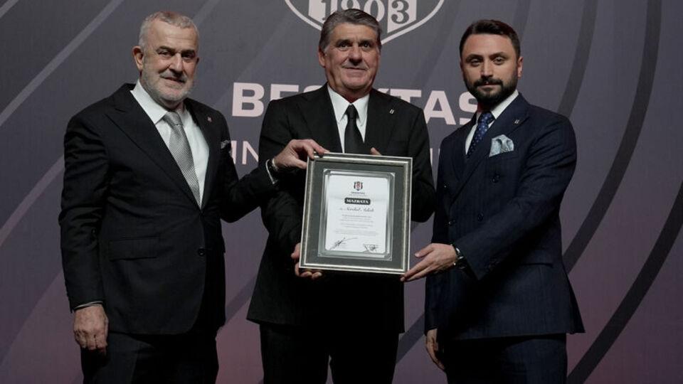 Beşiktaş'ta mazbata töreni yapıldı!