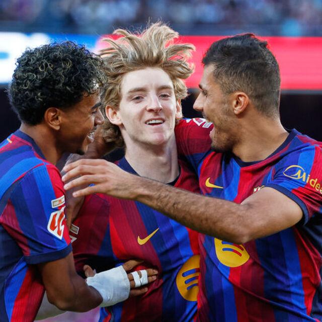 Barcelona doludizgin ilerliyor!