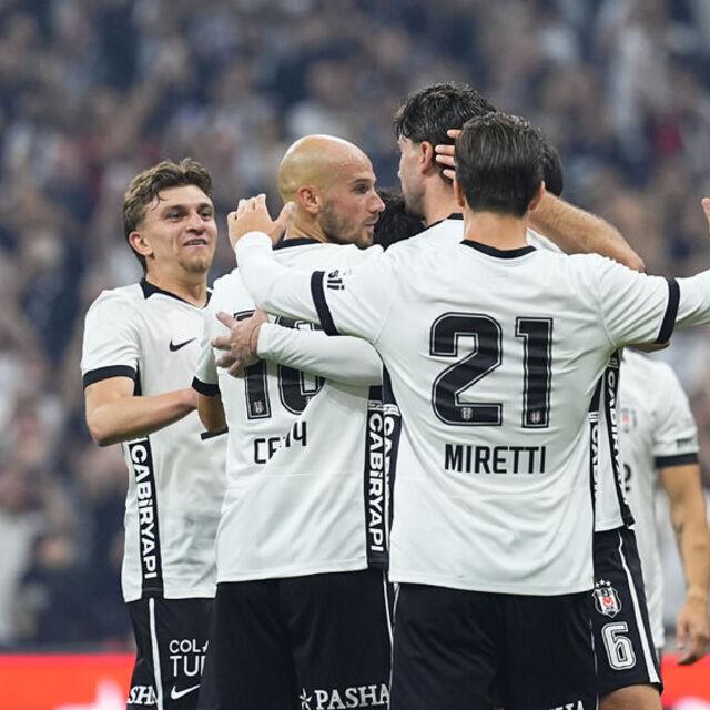 Beşiktaş galibiyete kanatlandı!