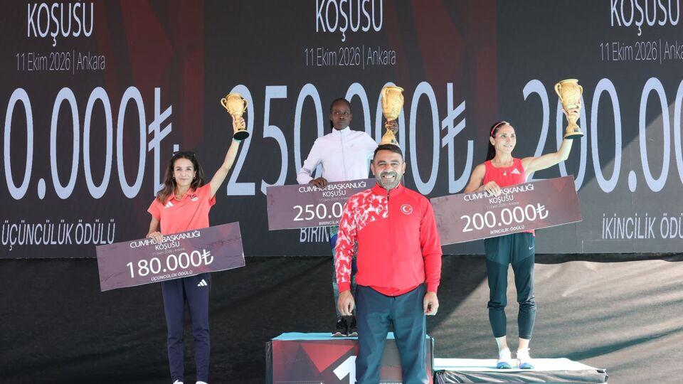 Cumhurbaşkanlığı Yarı Maratonu tamamlandı