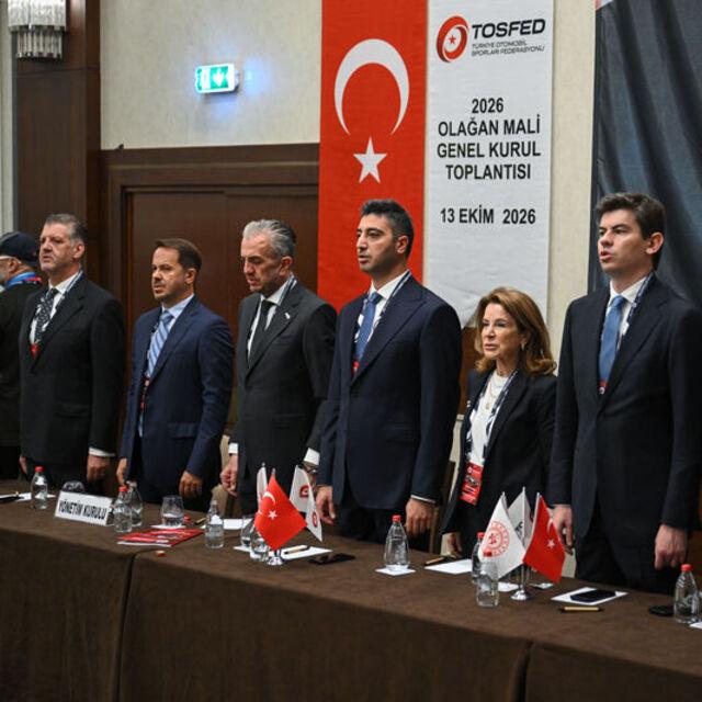 TOSFED Mali Genel Kurulu yapıldı