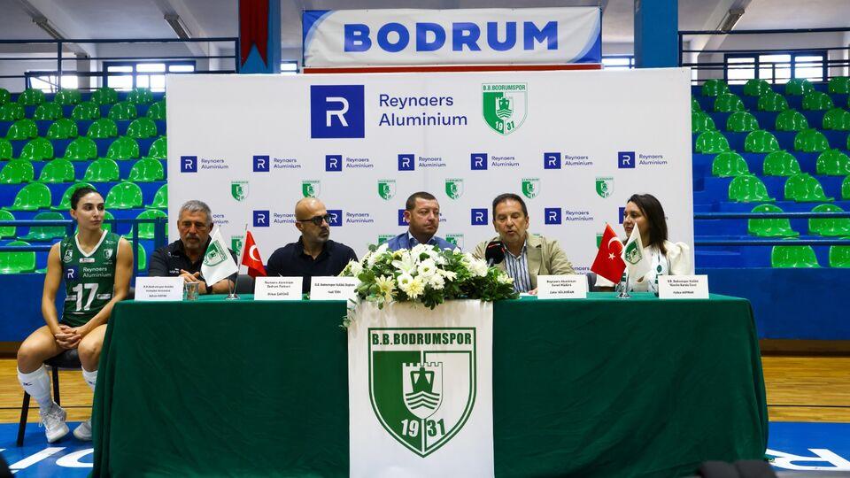 Bodrumspor Kadın Voleybol Takımı'na yeni sponsor