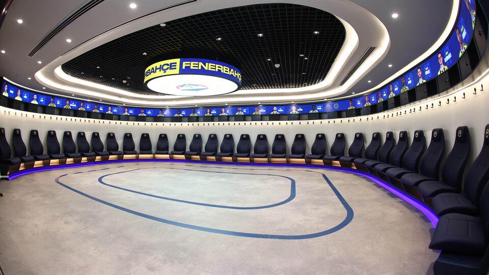 Fenerbahçe'de soyunma odaları yenilendi!
