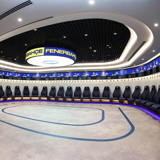 Fenerbahçe'de soyunma odaları yenilendi!