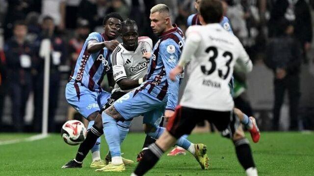 Trabzonspor - Beşiktaş maçı kaç kaç bitti?