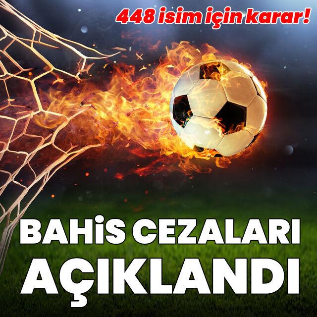 PFDK bahis cezalarını açıkladı!
